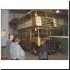 Museum Guide, Alan and Barbara Simpson, and an RT in gold livery